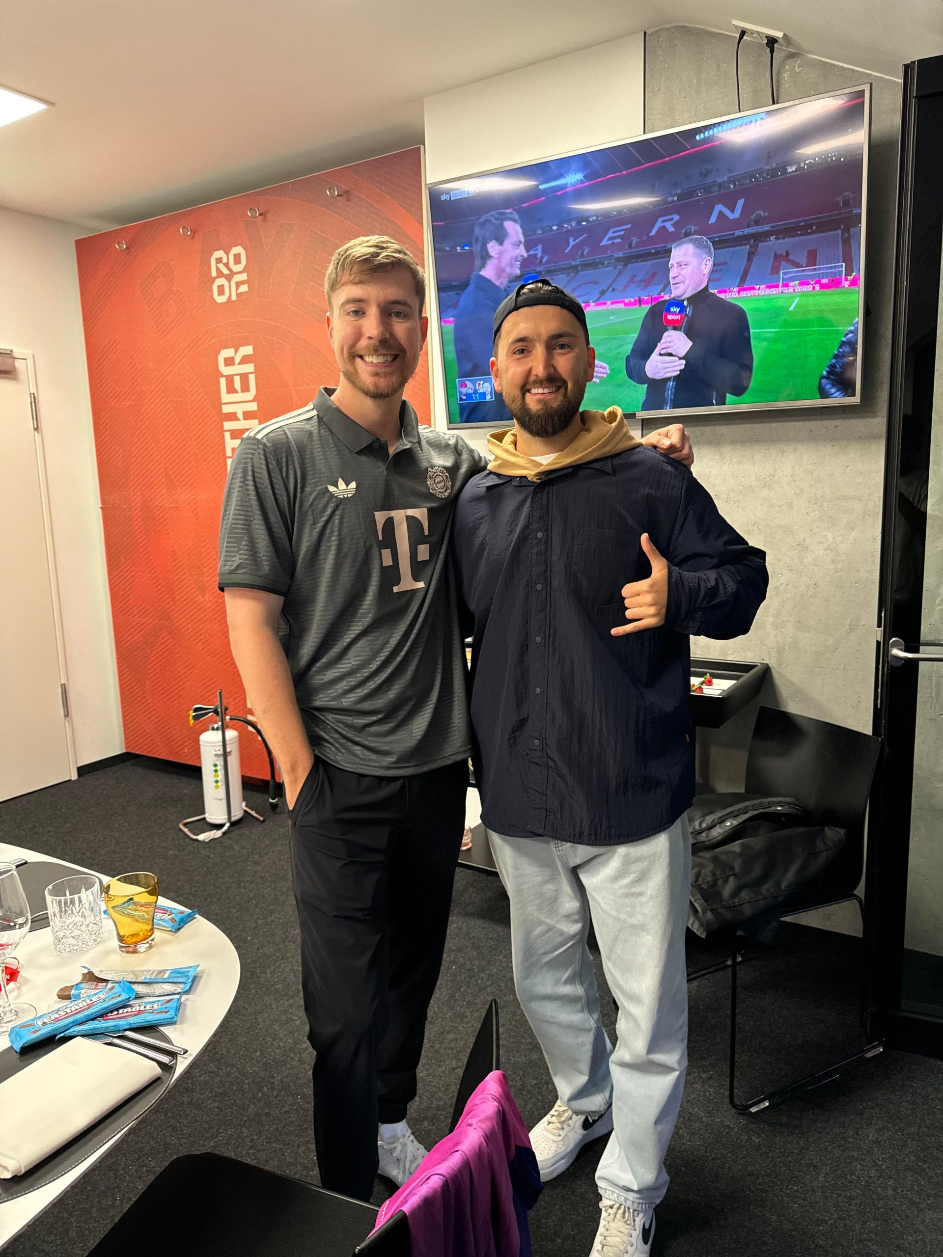 Witalij Moisejew mit MrBeast